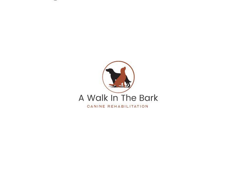 The Bark Logo - Serious, Feminine, Rehabilitation Logo Design for A Walk In The Bark