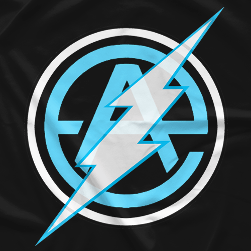 Blue Lantern Logo - Andrew Everett AE Blue Lantern T Shirt
