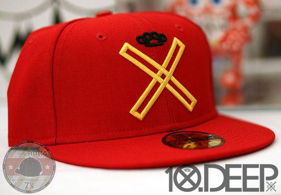 10 Deep X Logo - 10.DEEP x NEW ERA 'XD' Fitted Cap