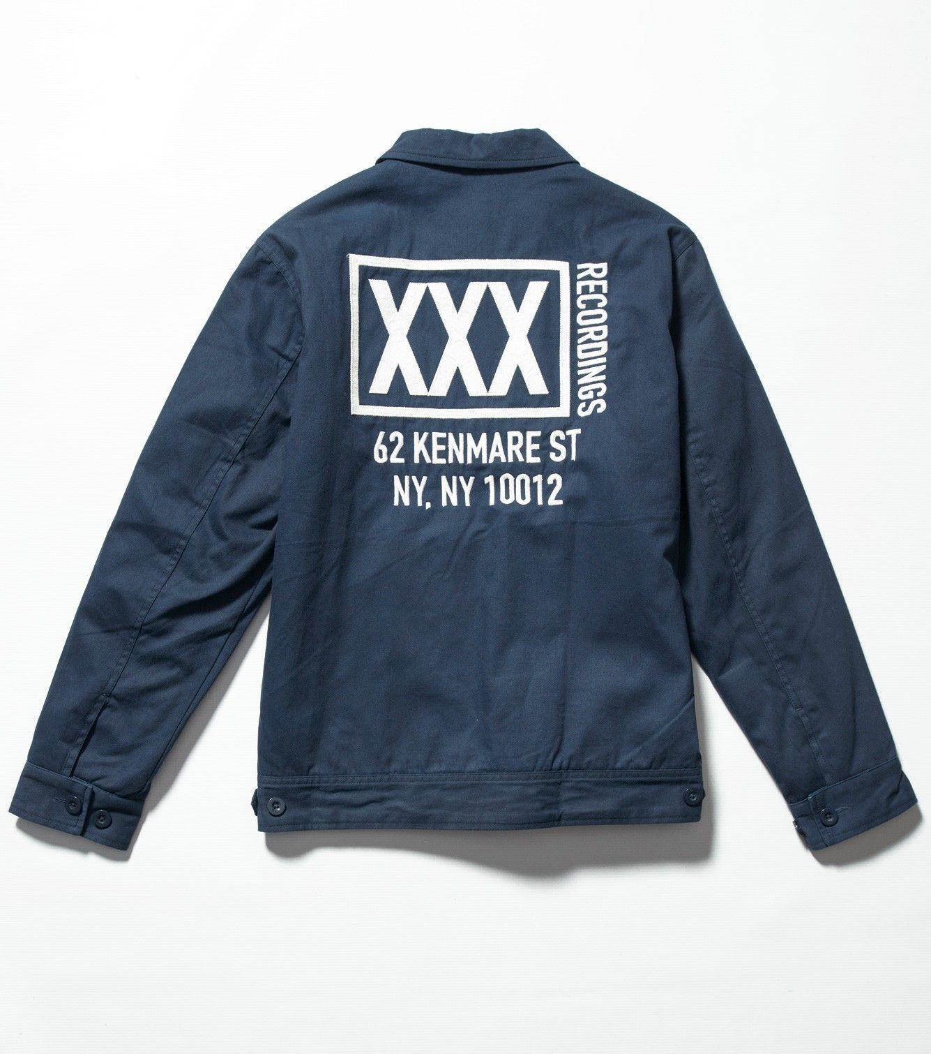 10 Deep X Logo - Deep triple x recordings staff Jacket