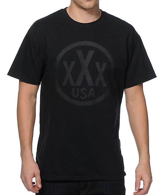 10 Deep X Logo - Deep Triple X USA T Shirt