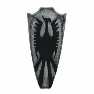 Black Horse with Shield Car Logo - Dark Horse NEW * Frank Frazetta's Death Dealer Shield Pin * Pin Back