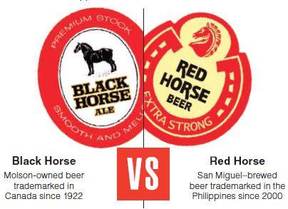 Black and Red Horse Logo - The Feud: Black Horse vs Red Horse