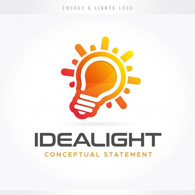 Light Logo - Idea light logo Vector