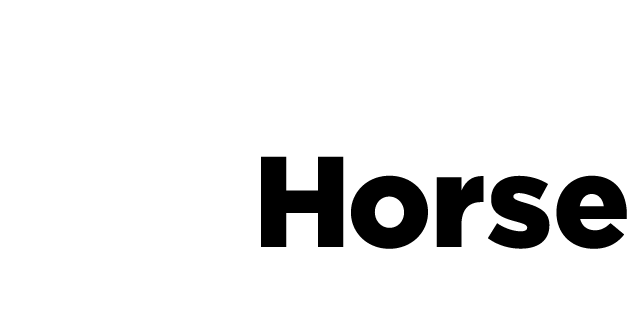 Black and Red Horse Logo - Red Horse Strategies