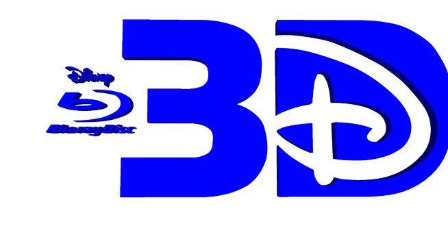 Disney Blu-ray Logo - Disney Blu-Ray 3D Logo | 3D Warehouse