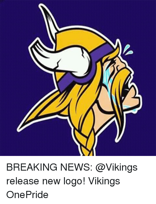 Vikings New Logo - BREAKING NEWS Release New Logo! Vikings OnePride | Detroit Lions ...