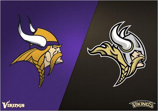 Vikings New Logo - Concept Logo: Minnesota Vikings Rebrand - Logo Designer