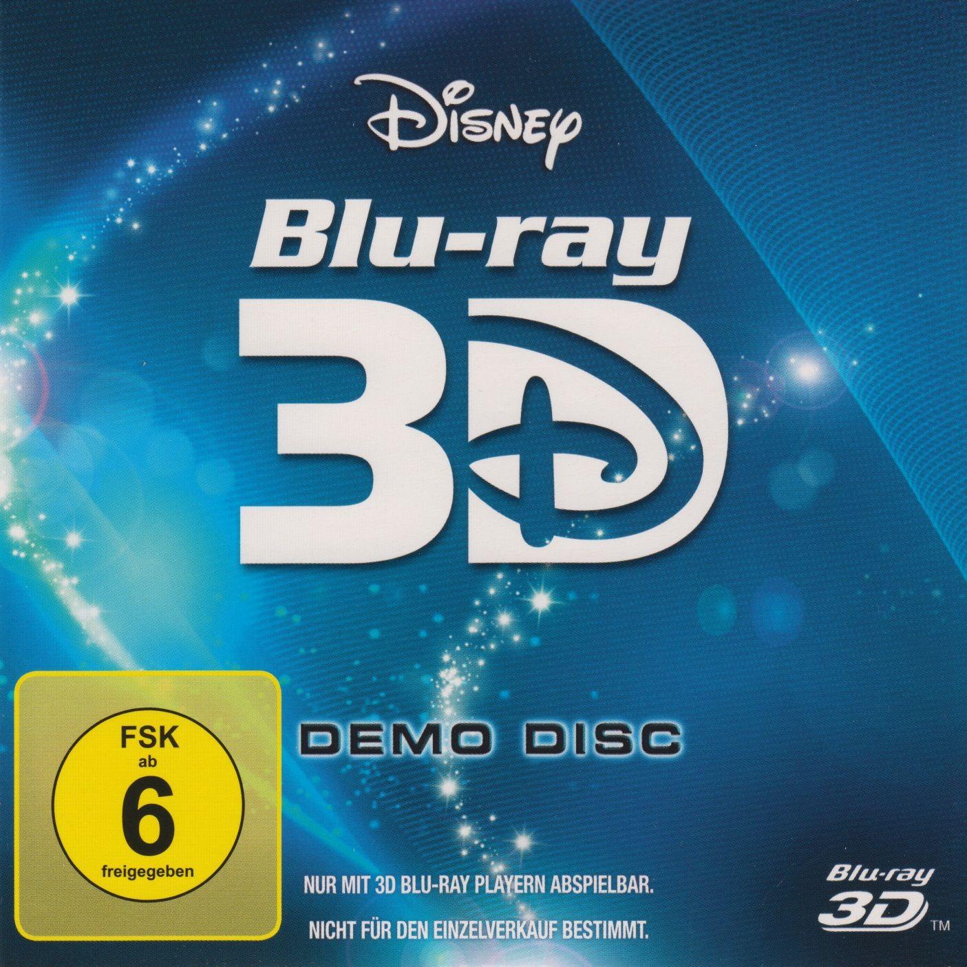 Disney Blu-ray Logo - Disney Blu-Ray 3D Demo Disc 2013