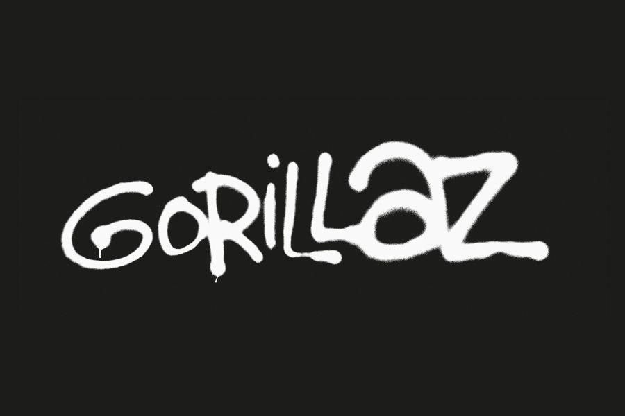 Gorillaz Black and White Logo - Gorillaz drops new single and video, first in six years - Electronic ...