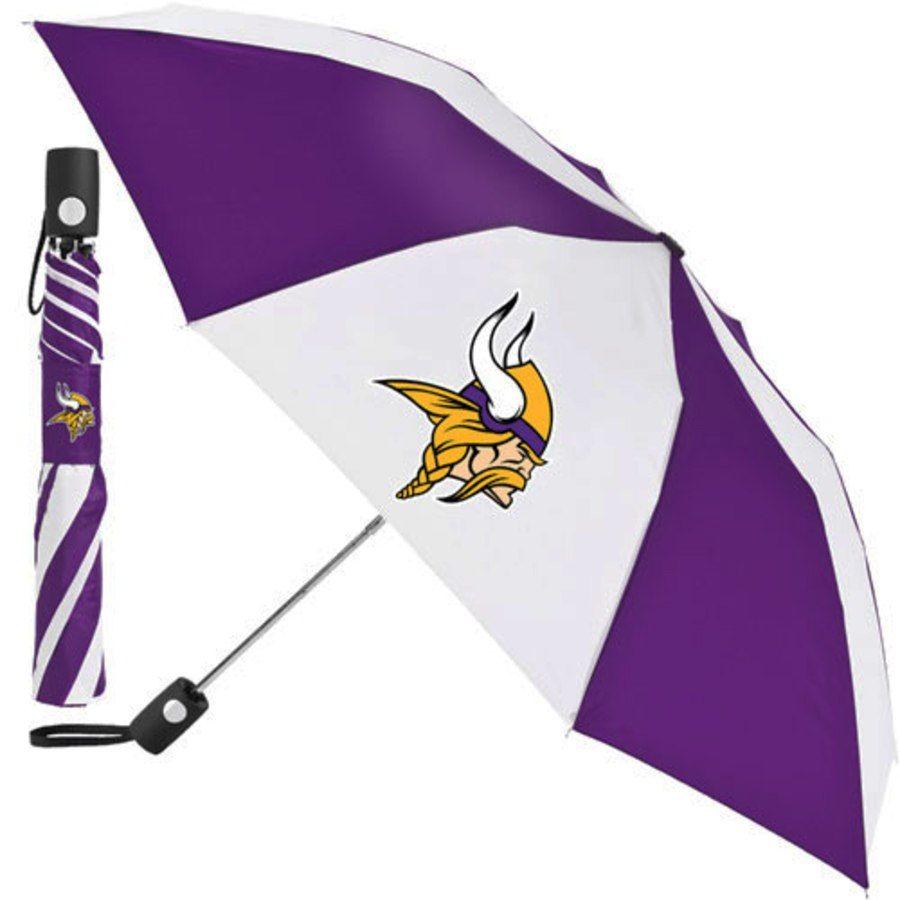 Vikings New Logo - WinCraft Minnesota Vikings New Logo 42'' Folding Umbrella