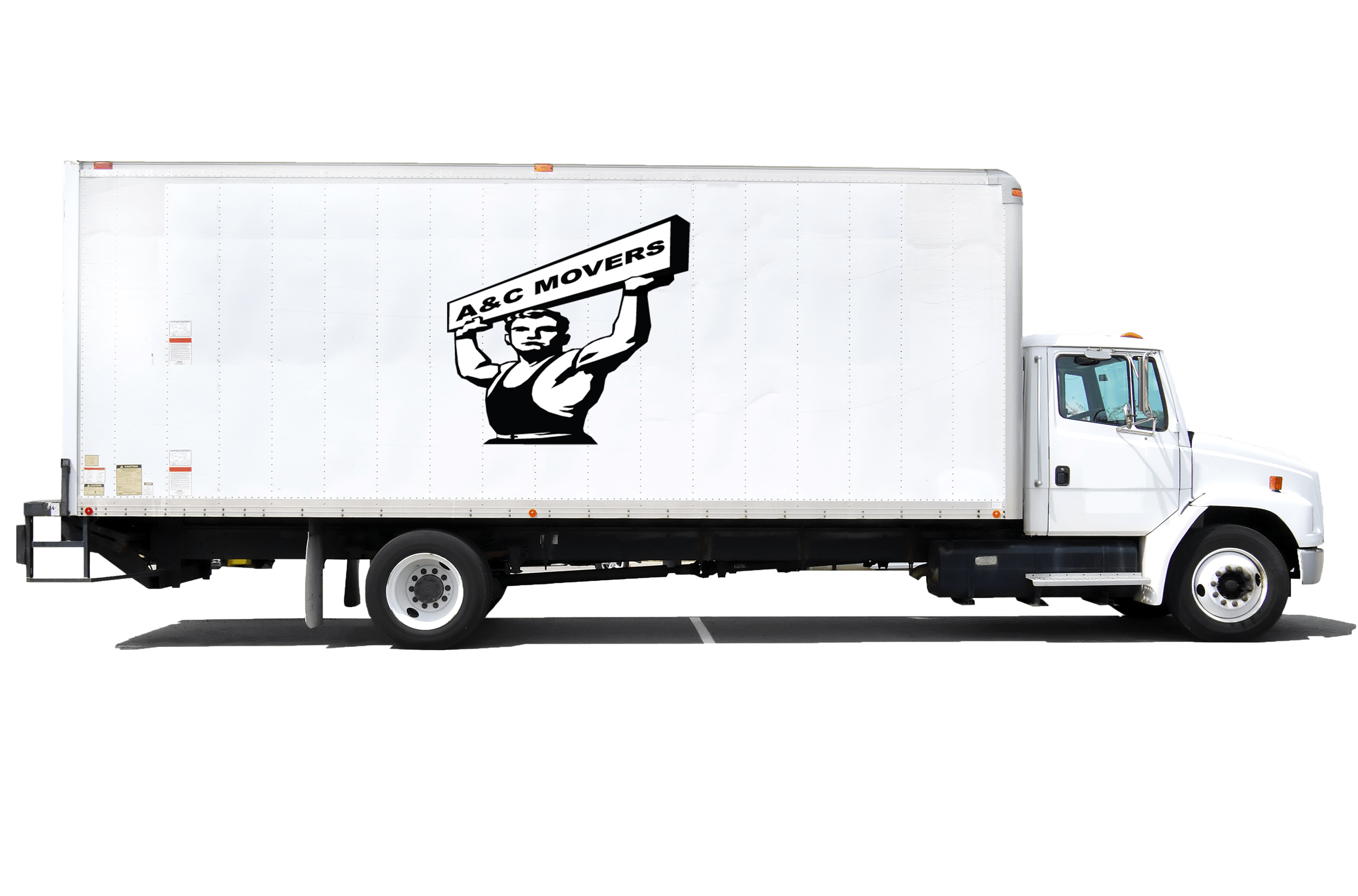 Moving Truck Logo - blank-moving-truck-with-logo – A&C Movers