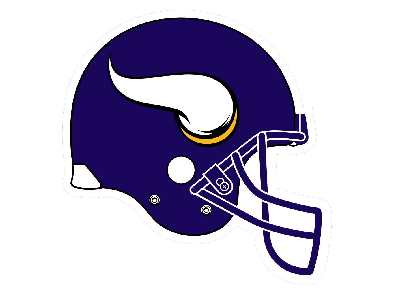Vikings New Logo - Helmet Minnesota Vikings 2013 New Logo | Chris Creamer's SportsLogos ...