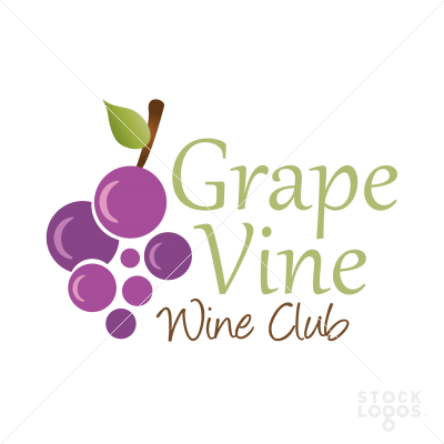 Grape Vine Logo - Grape Vine logo | Art Ideas by others | Wine logo, Logos, Fruit logo