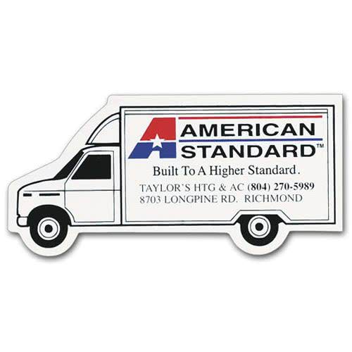 Moving Truck Logo - Promotional .020 Thickness Moving Truck Magnets with Custom Logo for ...