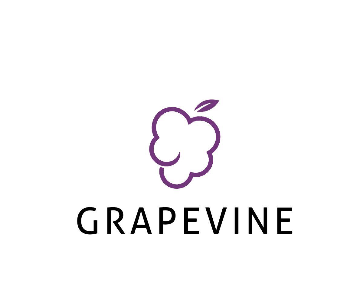 Grape Vine Logo - Playful, Elegant, Communication Logo Design for Grapevine by ...