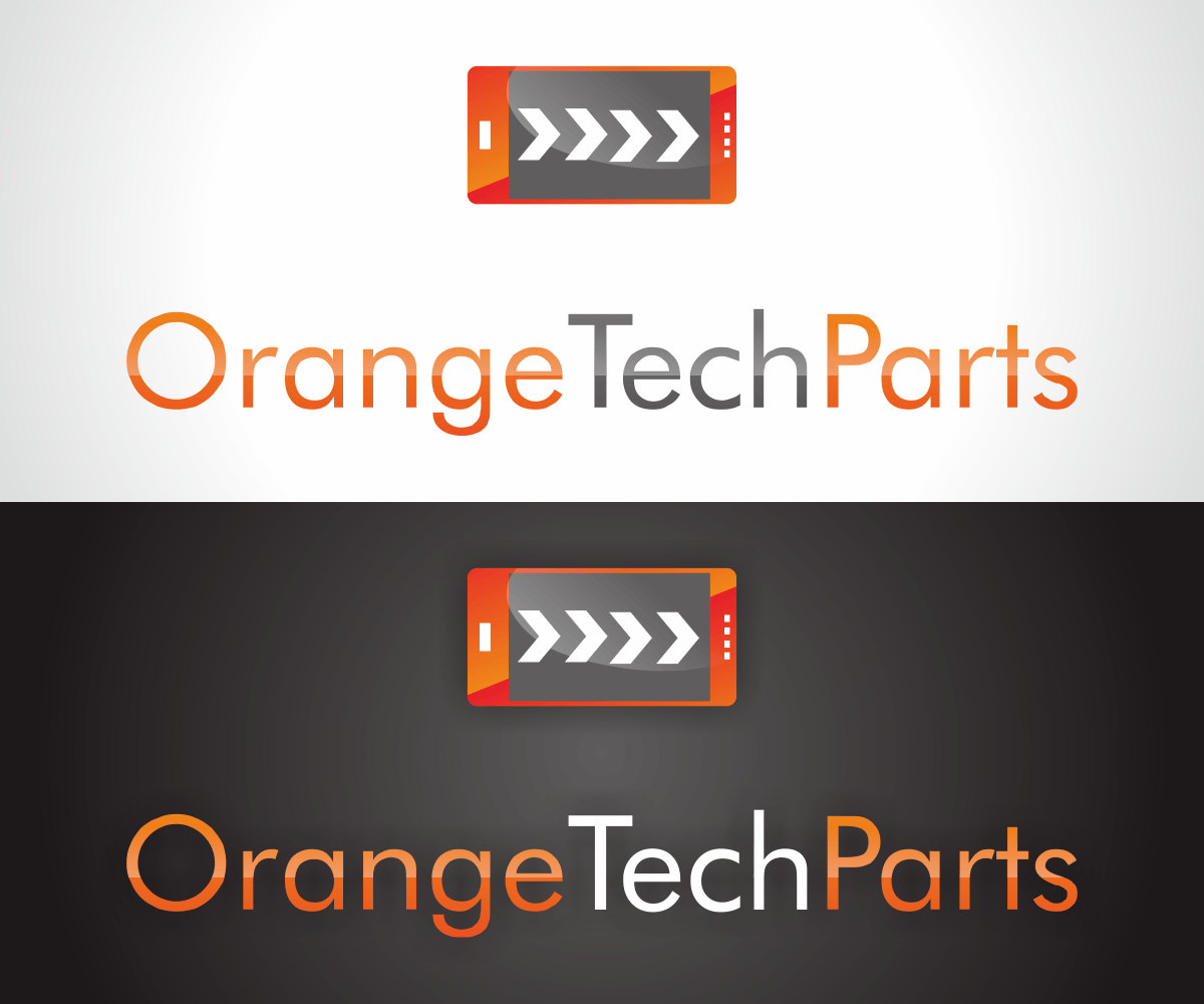 Orange Tech Logo - Cell Phone Logo Design for Orange Tech Parts by Ryozz | Design #5304000