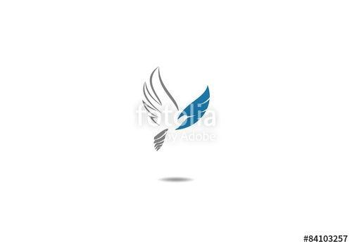 Flying Bird Logo - flying bird logo icon template