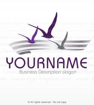 Flying Bird Logo - 695d-fly-birds-logo-templates - Logo Templates Online Logos Design