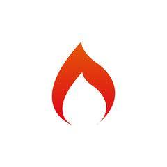 Red Fire Logo - fire Logo