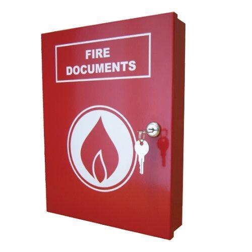 Red Fire Logo - A4 Fire Document Box Products Direct