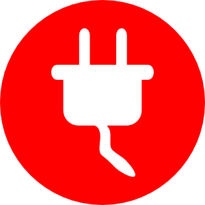Power Outlet Logo - Electric Power Plug Icon Clip Art at Clker.com - vector clip art ...