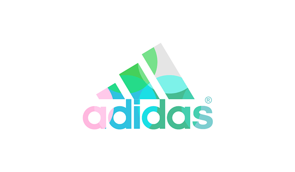 Coreful the Adidas Logo - Famous Sport Logos - Colorful mode (Part 1) on Behance