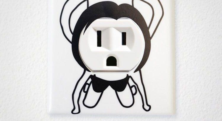 Power Outlet Logo - People Having Sex On Your Outlet Cover Decal
