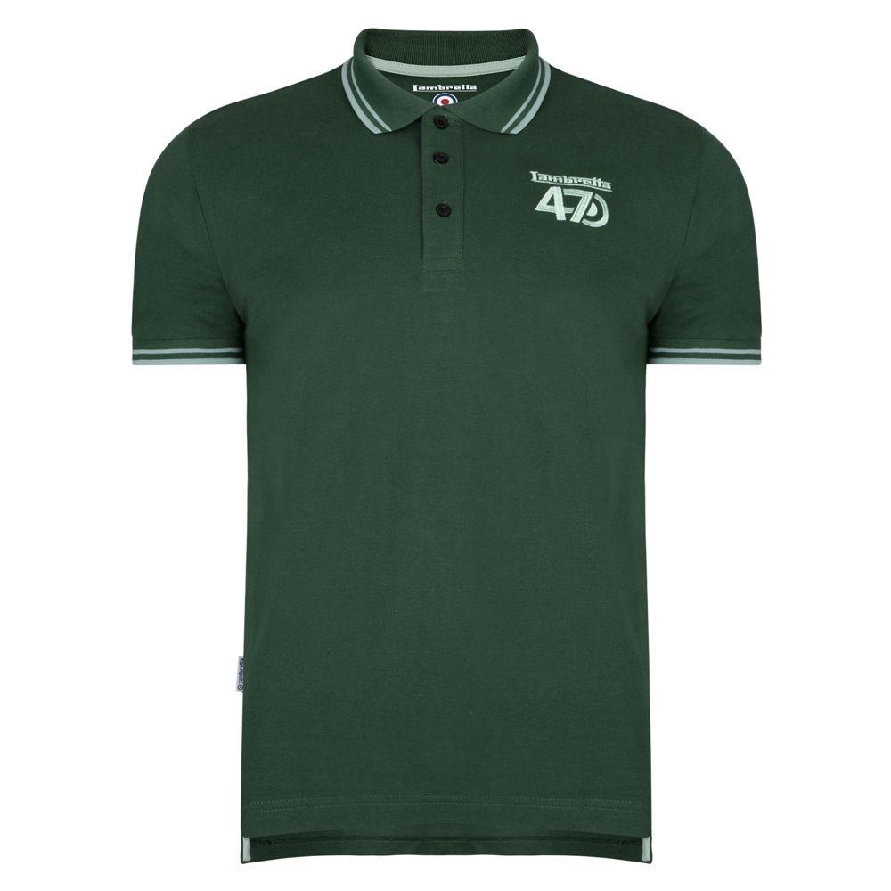 Green Polo Logo - Twin Tipped 47 Logo Polo DK Forest LT Green