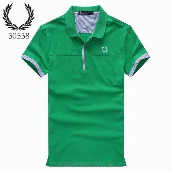 Green Polo Logo - Fred Perry Basic Logo Mens Plain Short Sleeve Polo Shirt Green ...