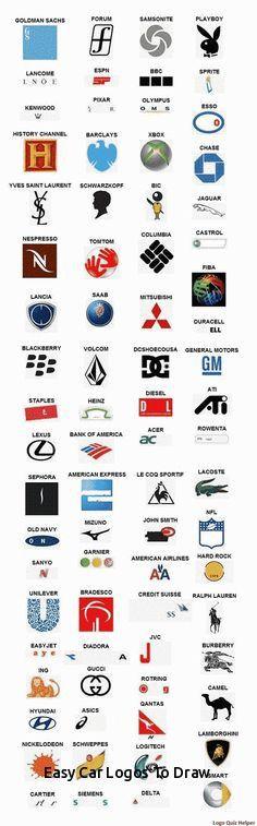 Easy Car Logo - Easy Car Logos to Draw