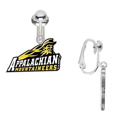 Appalachian State Logo - Amazon.com : Final Touch Gifts Appalachian State Logo Earrings Clip ...