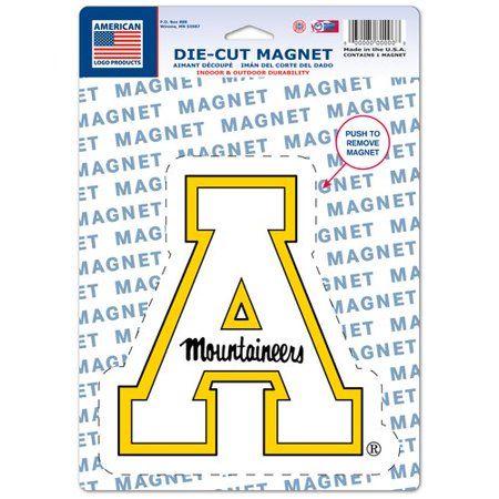 Appalachian State Logo - American Logo Products Appalachian State Mountaineers Logo Magnet ...