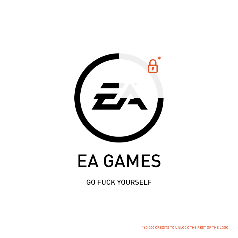 EA Logo - I fixed EA's logo a little bit. : pcmasterrace