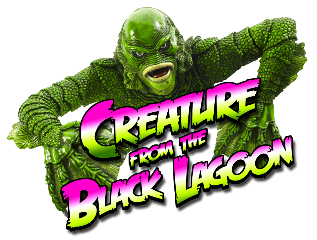 Creature From the Black Lagoon Logo - Creature From The Black Lagoon (Midway 1992) wheel – VPINBALL.COM