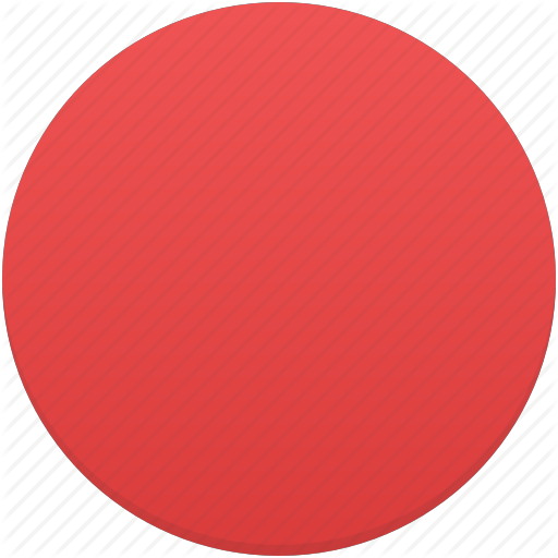 Round Red Circle Logo - Circle, red, round, trafficlight icon