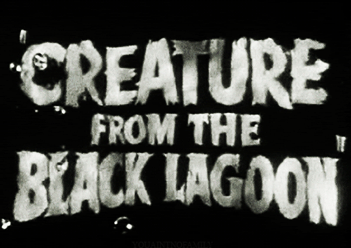 Creature From the Black Lagoon Logo - Creature from the Black Lagoon (Universal 1954)