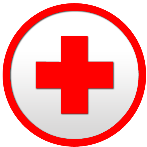 Round Red Circle Logo - Red Cross Red Round Circle clipart image