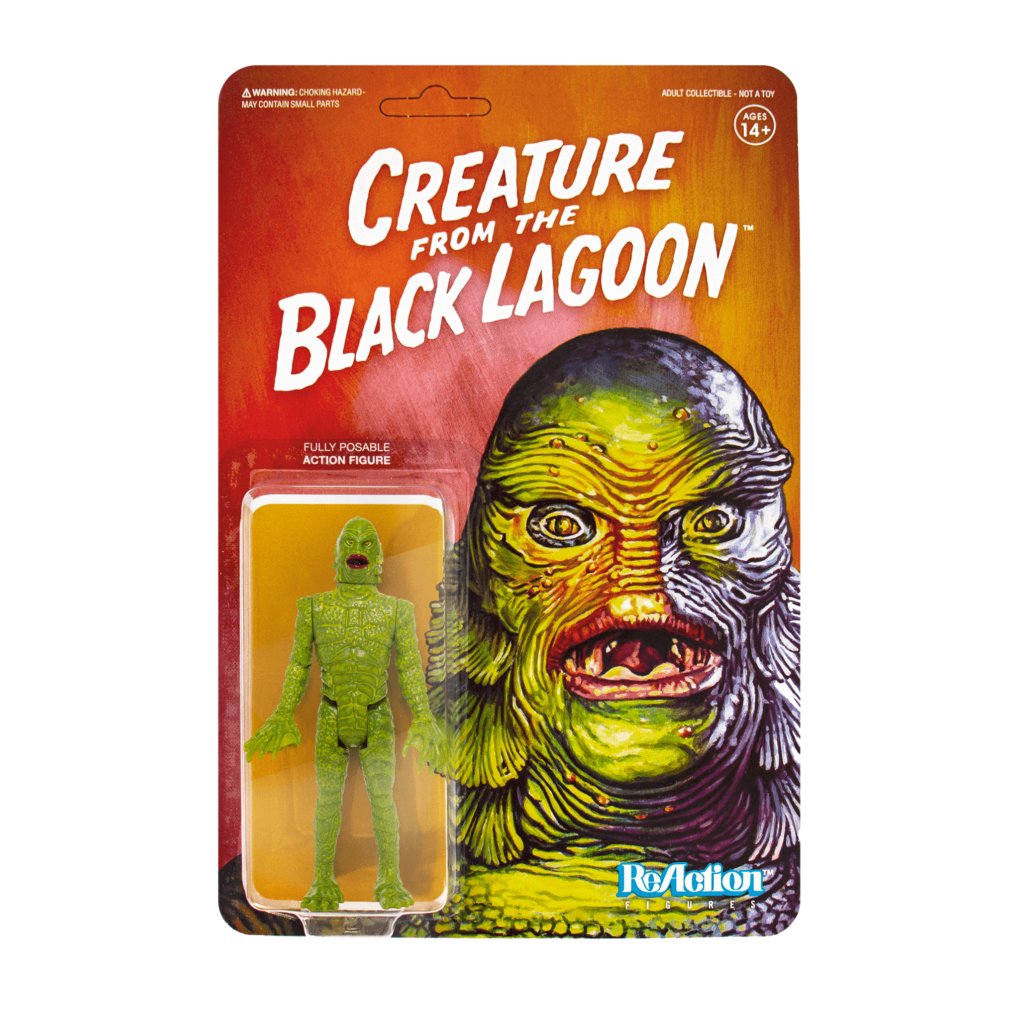Creature From the Black Lagoon Logo - Universal Monsters ReAction Figure from the Black Lagoon