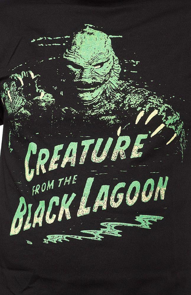 Creature From the Black Lagoon Logo - ROCK REBEL CREATURE FROM THE BLACK LAGOON T SHIRT
