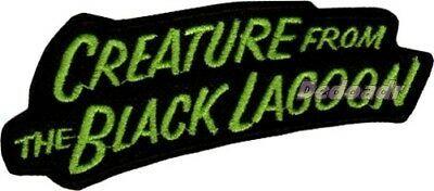 Creature From the Black Lagoon Logo - PATCH - THE Creature from the Black Lagoon - canvas HORROR ...