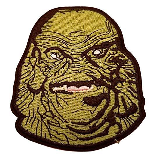 Creature From the Black Lagoon Logo - The Creature From The BLACK LAGOON Logo Patch: Clothing