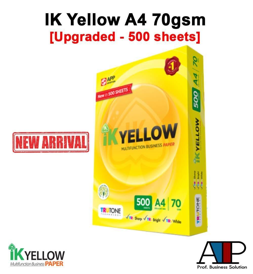 Yellow Sheets of Paper Logo - IK Yellow IK Yellow at Best Price in Malaysia