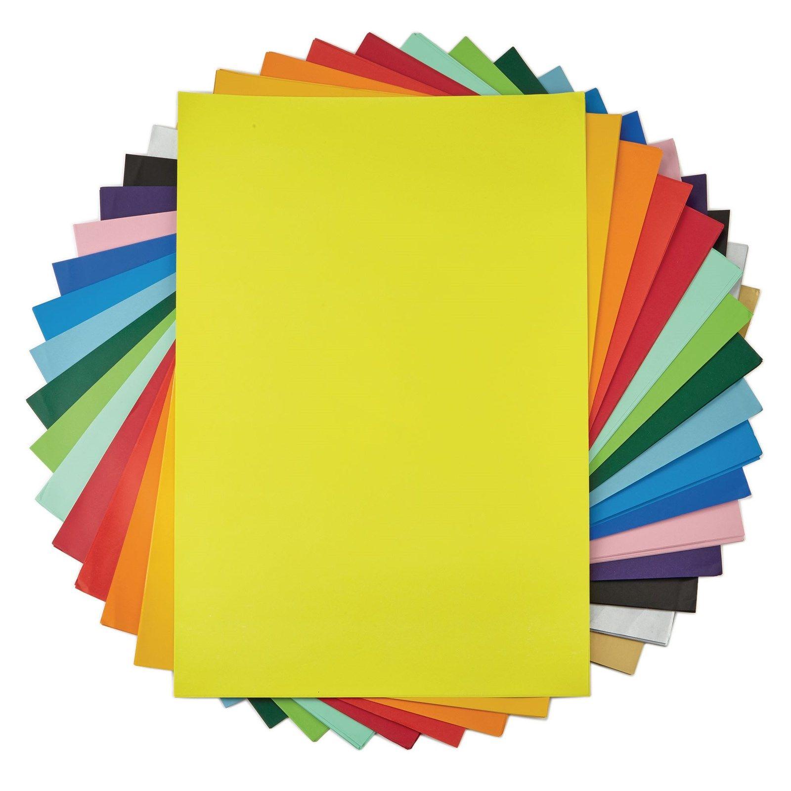 Yellow Sheets of Paper Logo - Classmates Poster Paper Sheets 510mm x 760mm of 25