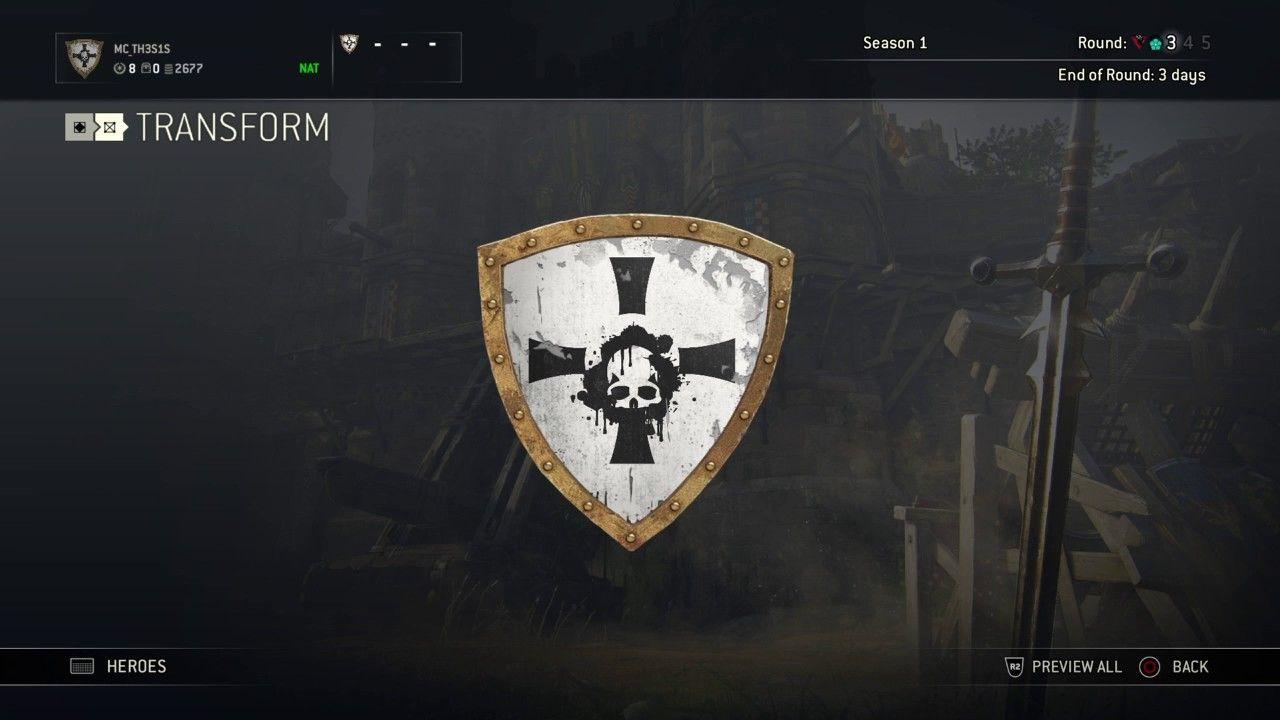 Crusader Cross Logo - For Honor- Skull Crusader Cross - YouTube