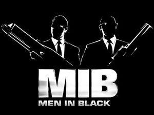 Men in Black Logo - Men in Black MIB Logo Movie Art Wall Print POSTER UK