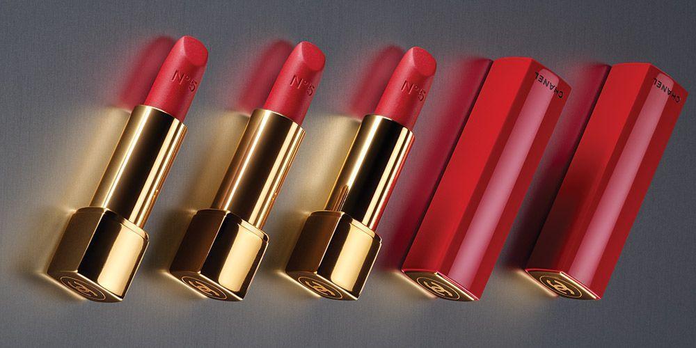 Lipstick Red N Logo - Chanel's N°5 lipstick is launching for party season - Maximalisme de ...