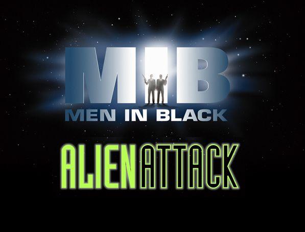 Men in Black Logo - Men in Black Alien Attack (2000)