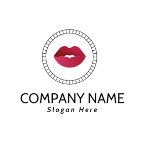 Lipstick Red N Logo - Free Makeup Logo Designs | DesignEvo Logo Maker