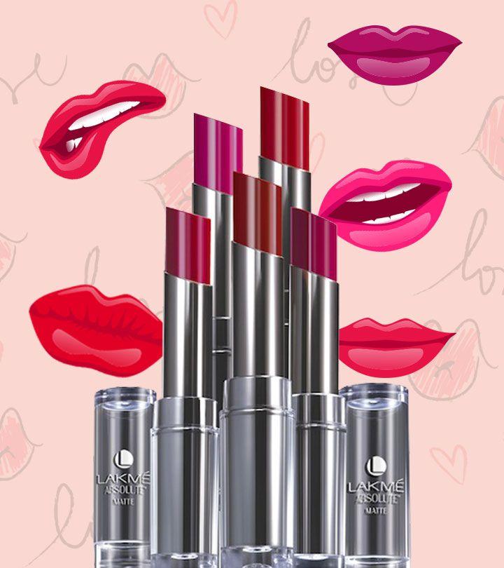 Lipstick Red N Logo - Best Lakme Lipstick Shades (Reviews) in India